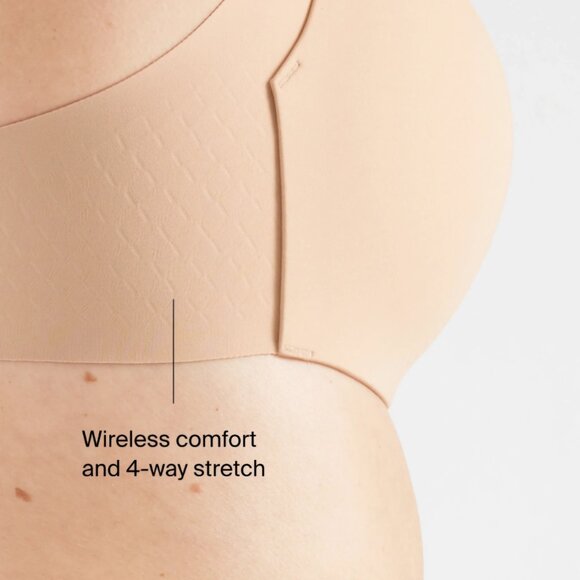 NWT KNIX WingWoman Contour Bra sz 8 Nude - Picture 9 of 10